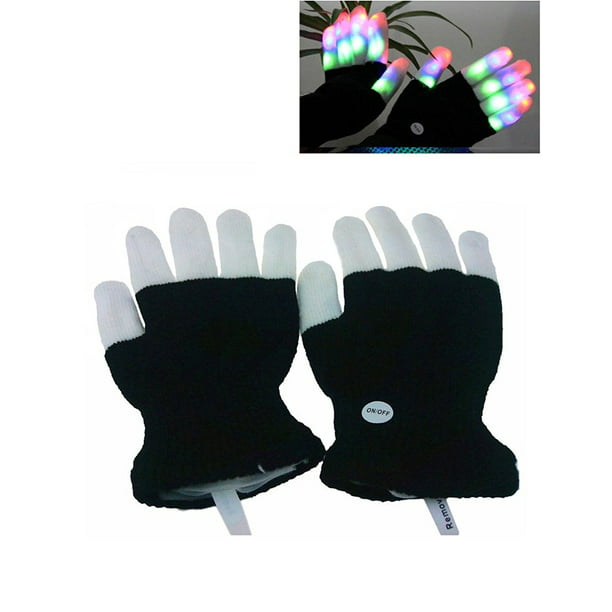 Details about   LED Light Finger Lighting Gloves Auto Repair Outdoors Flashing Artifact CA. 